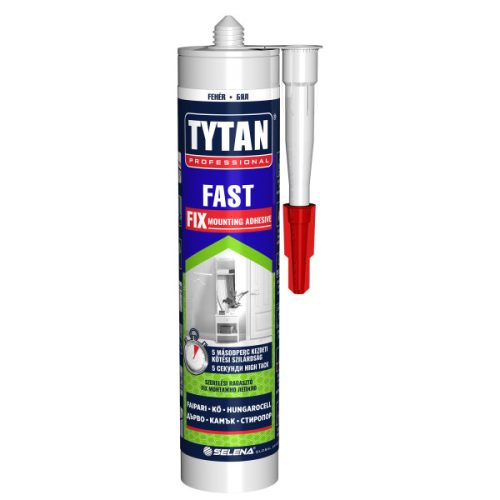 Tytan FastFix gyors szerelési ragasztó fehér 290 ml