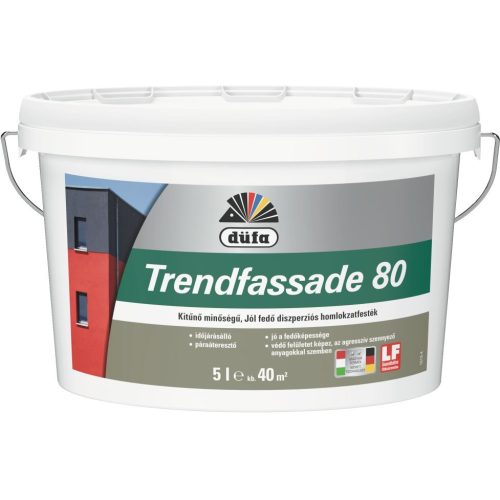 Düfa Trendfassade HD 80 homlokzatfesték 2,5 L
