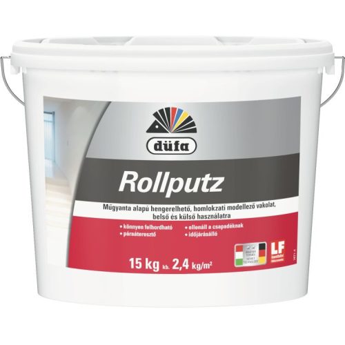 Düfa vékonyvakolat RollPutz hengerelhető 15 Kg - Fehér