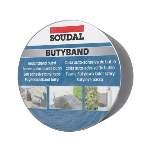 Soudal Butyband ALU 10 cm öntapadó butyl szalag 10 fm