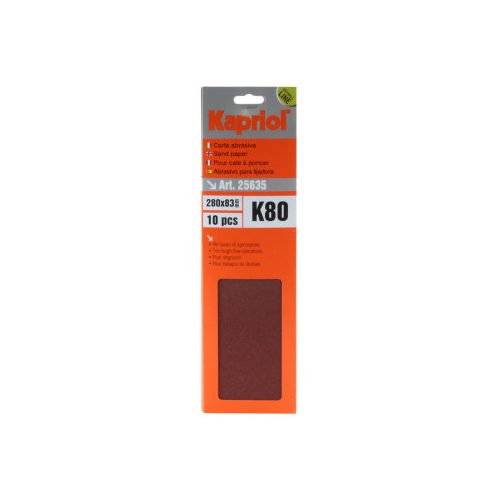 Kapriol gipszkarton csiszolópapír 10 db/cs.