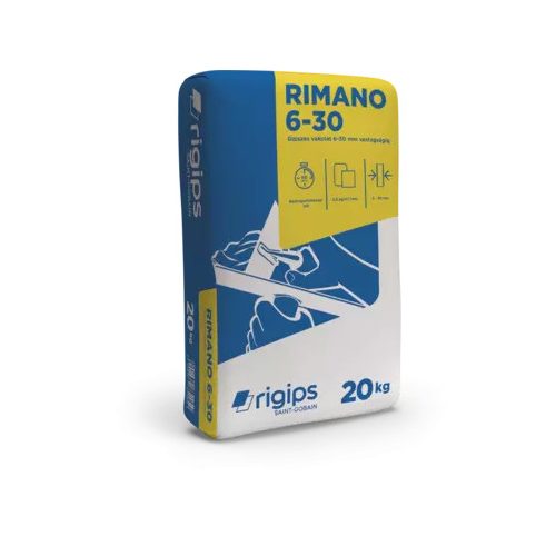 Rigips Rimano 6-30 gipszes vakolat 20 kg