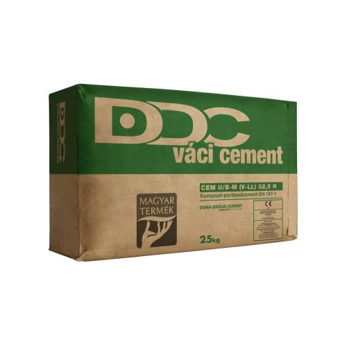 Cement váci DDC 25 kg (zöld zsákos)